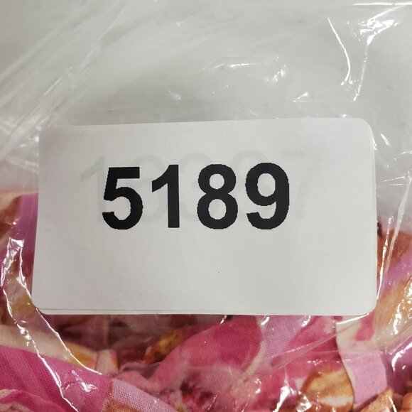 Boho 72 Boutique Womens Floral Patchwork Print Top Size S Pink Ruffle Gypsy - Picture 11 of 11